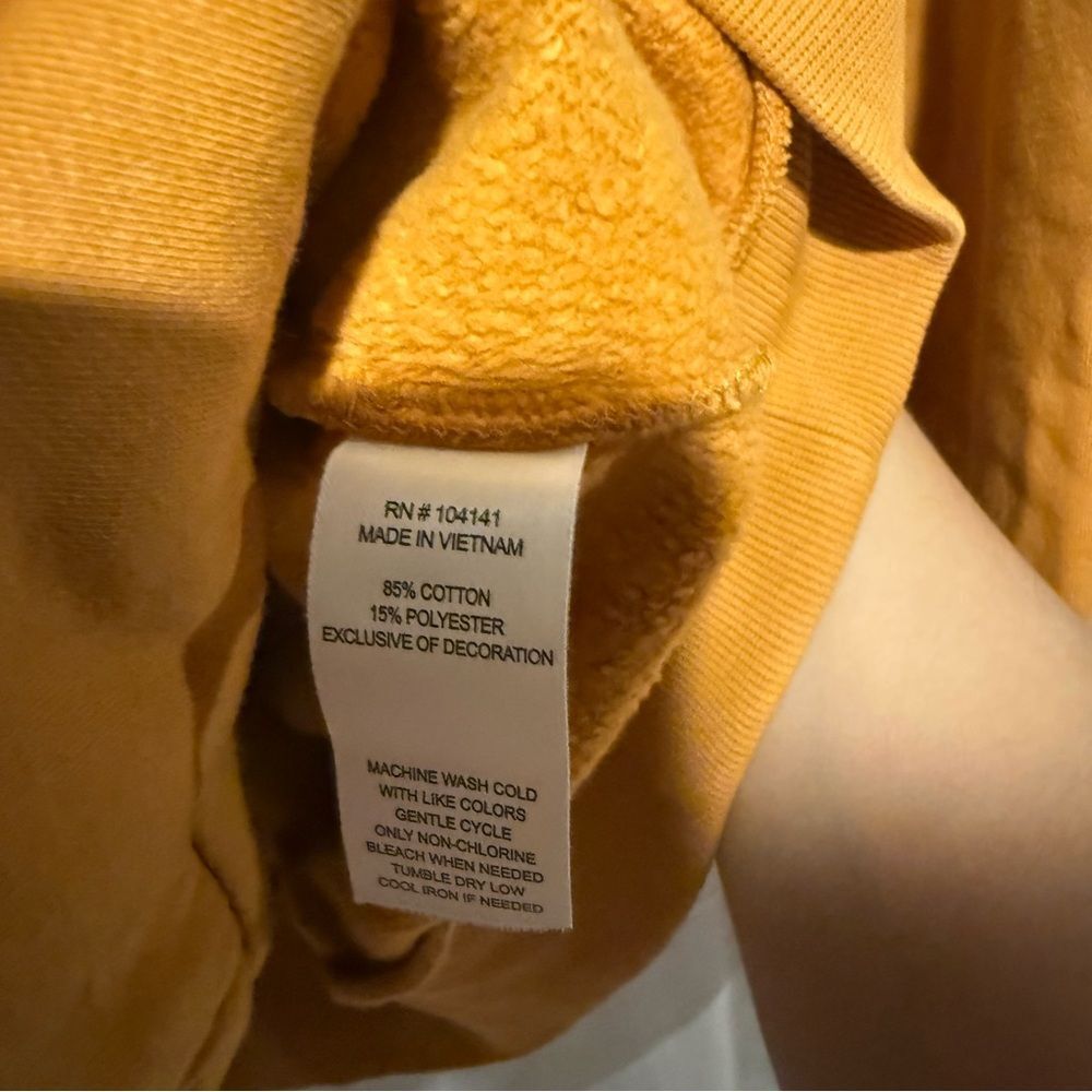 NWT Alpine Design Golden Honey Hike Pullover Hoodie Size M - Picture 5 of 6